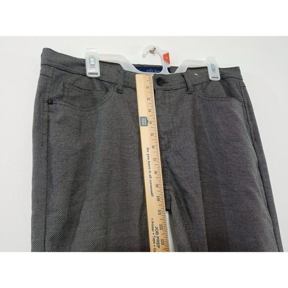 ZARA Men’s Dress Pants Polka Dot Black Gray Size 32 - Picture 9 of 15